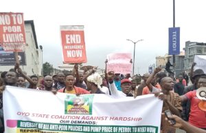 Protest: normally returning to Ibadan, as activities improve