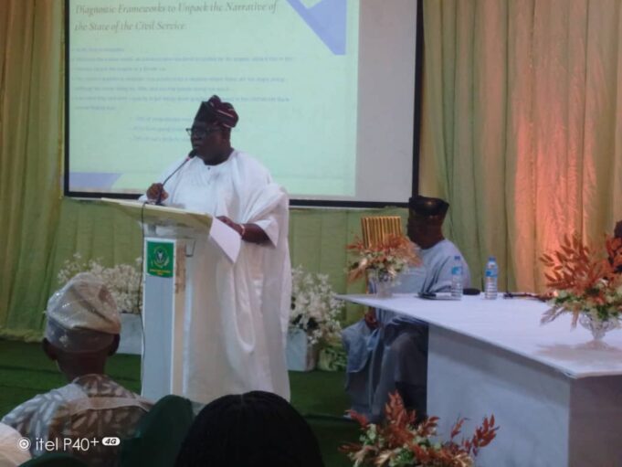 Civil service re-engineering, key to good governance, national development- Prof Olaopa
