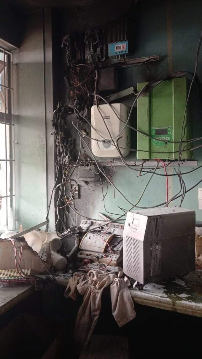 Early morning fire causes scare at UCH