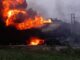 Breaking: petrol tanker explodes, five vehicles burnt in Iyana Ajia, Ibadan