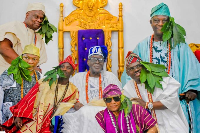 Use your position for development of Ibadanland- Olubadan charges elevated chiefs