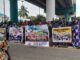 Again, ICR affected corridor residents protest at the Secretariat