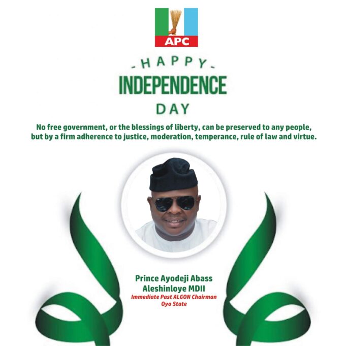 Nigeria@64 : Let Us Always March Together For Progress, Aleshinloye Urges Nigerians