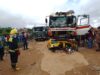 Six died, others critically injured as articulated vehicle lost control