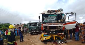 Six died, others critically injured as articulated vehicle lost control