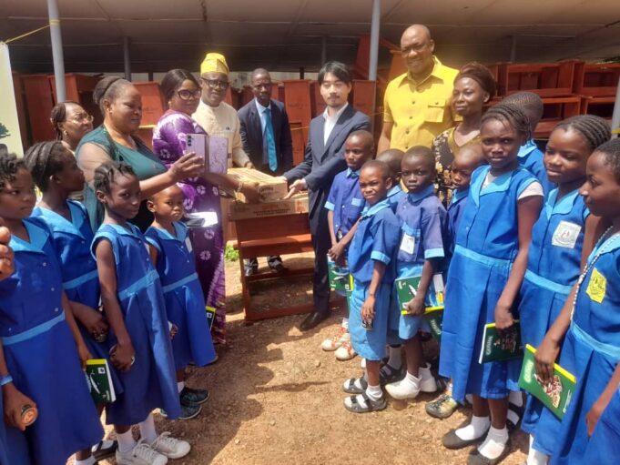 Japanese firm donates educational materials to Oyo schools