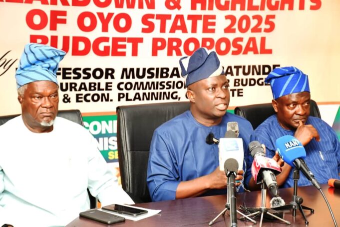 Oyo govt gives breakdown of 2025 budget proposal
