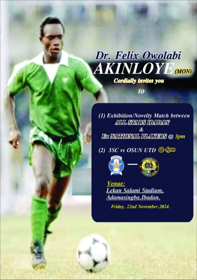 Owo Blow at 70: Oyo, Osun Governors, Others to Celebrate Nigerian Football Legend