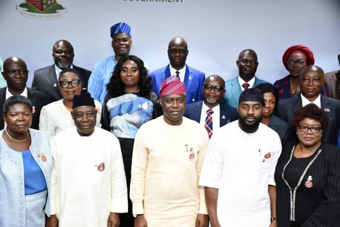 Makinde swears in 48 Permanent Secretaries