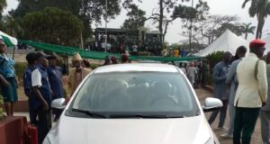 Makinde gifts FRSC pioneer Director of Operations new car