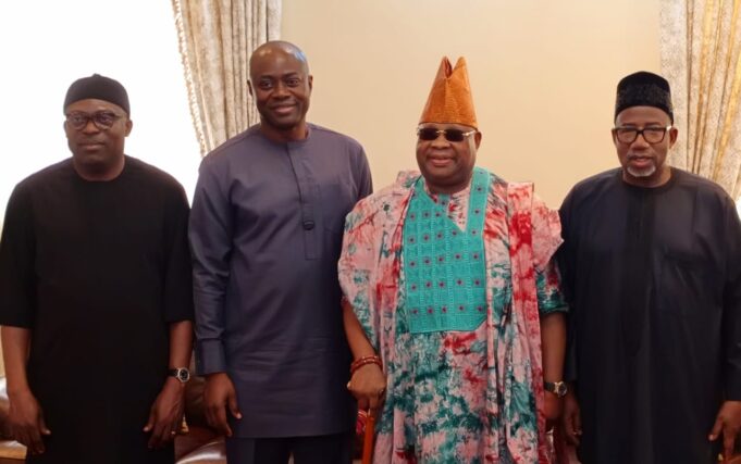 PDP Governors visit, sympathise with Makinde on brothers death