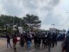 Medical students protest disconnection by IBEDC, shut down UCH gate