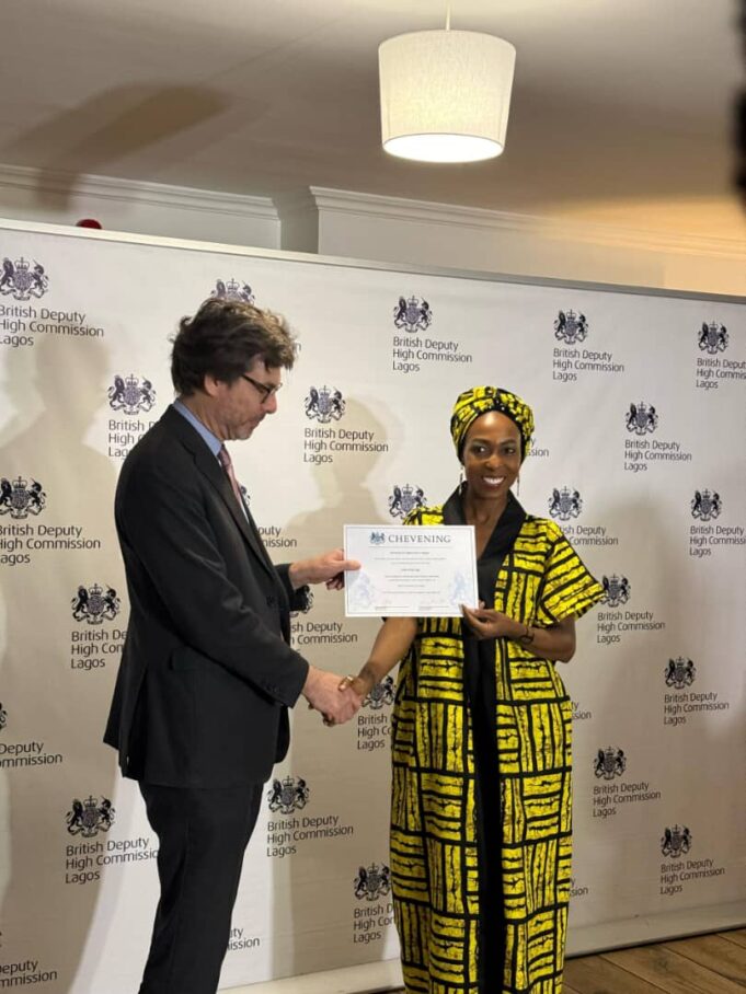 Development Activist Aderonke Ige, Other Chevening Scholars Receive Outstanding Welcome By British High Commission In Nigeria.