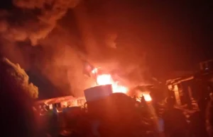 Aleshinloye market Ibadan gutted by fire, goods properties worth millions of naira destroy