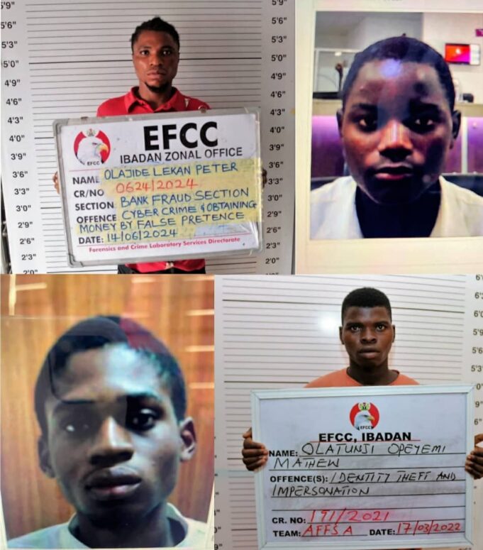 Courts jail 32 internet fraudsters in Ibadan