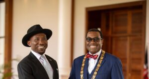 Edun congratulates Dr. Adesina on prestigious Kenyan honor