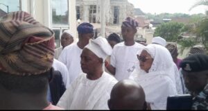 After many years, Ladoja, arrived Agodi Eid for prayers