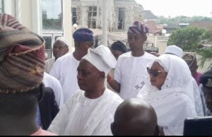 After many years, Ladoja, arrived Agodi Eid for prayers