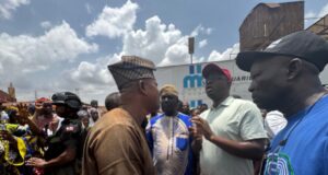 Inferno: Makinde visits Alesinloye Market, vows to avert recurrence of fire incident