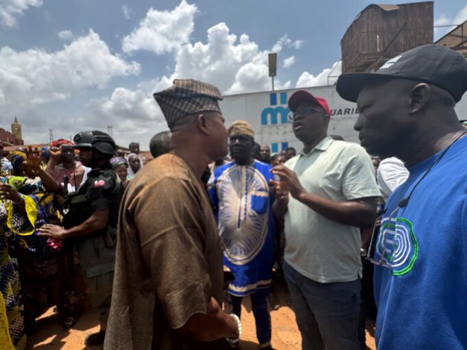 Inferno: Makinde visits Alesinloye Market, vows to avert recurrence of fire incident