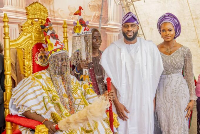 Oyo Speaker, Ogundoyin Congratulates 46th Alaafin, Oba Abimbola Owoade on His Coronation