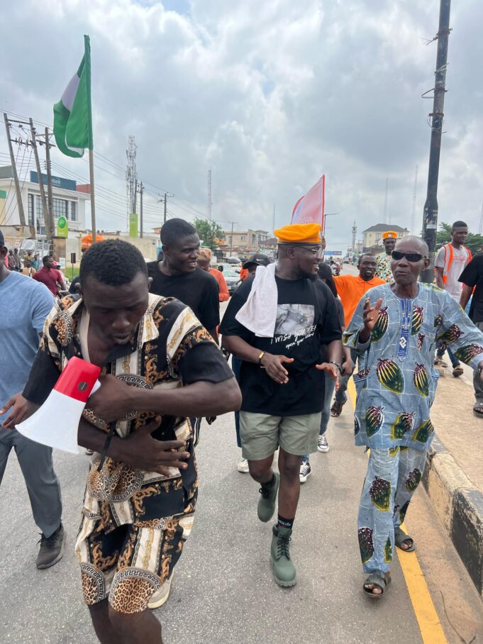 Videos: Protesters gather in Ibadan