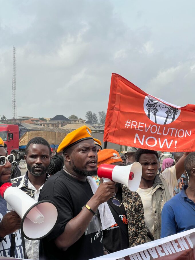 Protesters gather in Ibadan