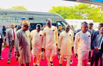 Photos: PDP Governors begin meeting in Oyo