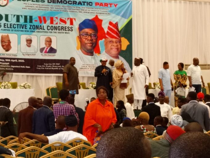 Southwest PDP begins zonal congress in Ibadan