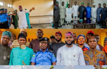Oyo Speaker, pays working visit to Lanlate, extends financial support to general hospitals