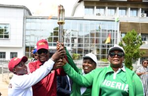 Nat’l Sports Festival: Makinde receives Torch of Unity, says Oyo holds youth dev’t dearly