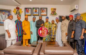 Alaafin’s Delegation pays solidarity visit to Oyo Speaker, backs amendments to Council of Obas’ law