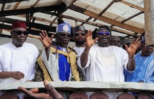 Olubadan, Ladoja, Adelabu, Folarin attend Agodi Eid