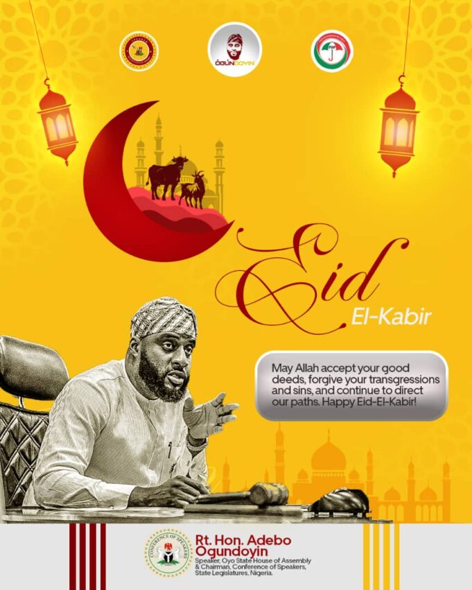 Oyo Speaker felicitates Muslims on Eid-el-Kabir