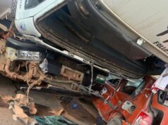 Tragedy as multiple trailer crashes into commercial cars, claim four in Ibadan