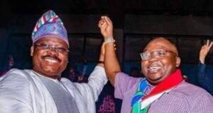 Power Minister pays glowing tribute to mark 5th year transition of former Governor Ajimobi