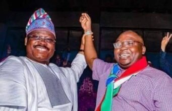 Power Minister pays glowing tribute to mark 5th year transition of former Governor Ajimobi