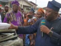 Senator Alli donates medical equipment to Ibadan PHC