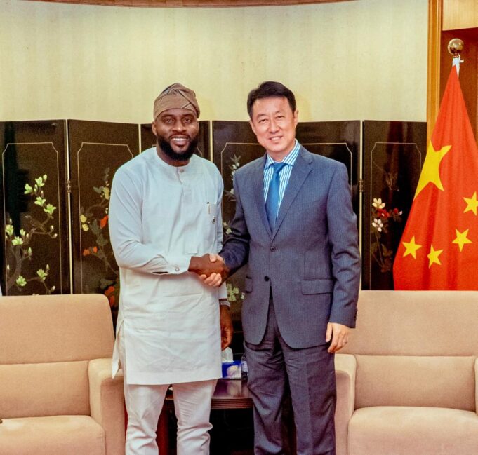 Ogundoyin meets Chinese Envoy, solicits support for full digitization of state legislatures, others