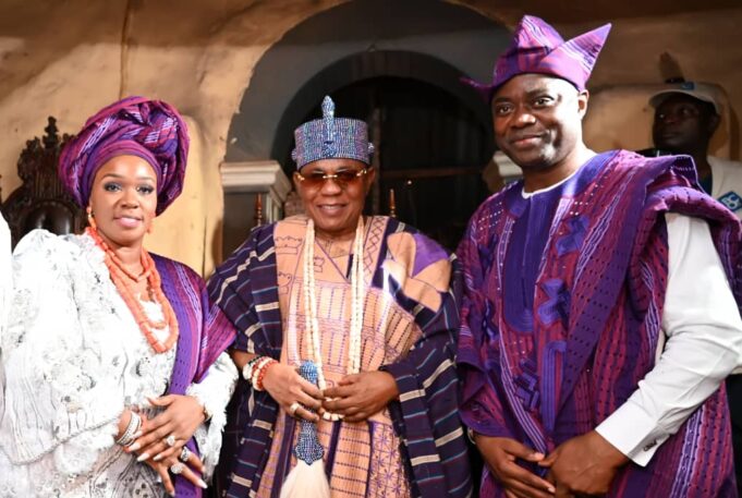 Makinde, wife to support Akure palace modernization, town hall completion, others