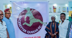 Oyo unveils female football club, Pacesetter Queens FC, showcases logo, leadership
