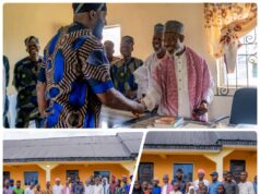 Oyo Speaker, Ogundoyin Visits New Chief Imam of Eruwaland, Preaches Unity, Tours Orphanage Home