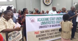 Sign our agreement on August 28 to avert strike: Protesting UI, EAUE ASUU members tell FG