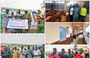 Oyo lawmaker doles out N6m cash empowerment to 120 constituents, renovates school