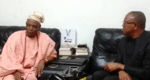 Peter Obi, Rhodes-Vivour visits Olubadan designate, Ladoja