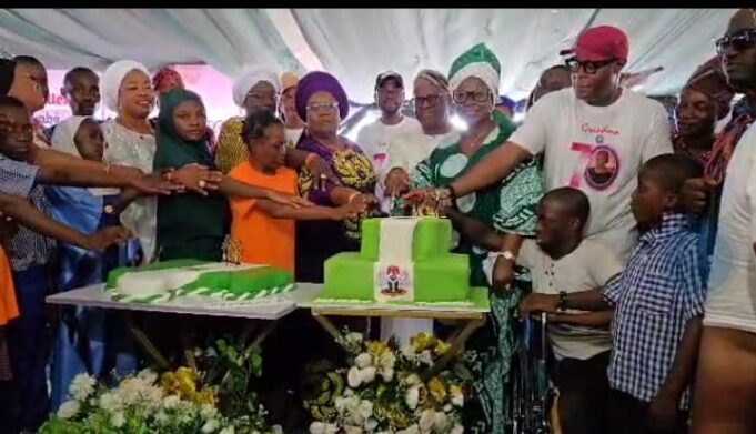 Ladoja”s wife, Mutiat, donate cash, other items to PLWD homes, orphanages on 70th birthday