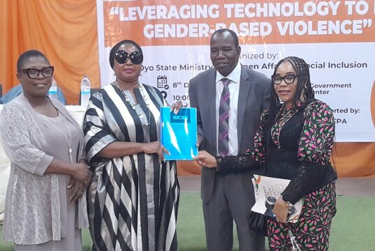 Oyo partners stakeholders to leverage tech to end GBV, FGM, presents draft action plan