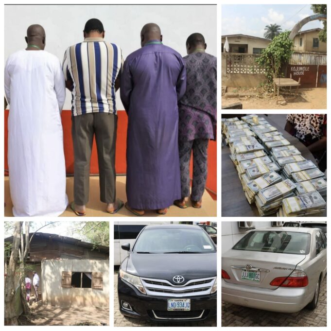 EFCC arrests herbalists with $3.4million, €280, 000 counterfeit notes in Osun, Lagos