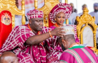Oyo agog as Seyi Tinubu, Yari gets Alaafin’s chieftaincy titles
