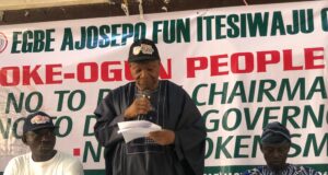 Oke Ogun disowns former deputy governors, PDP Chair as spokespersons, reiterate call for guber bid
